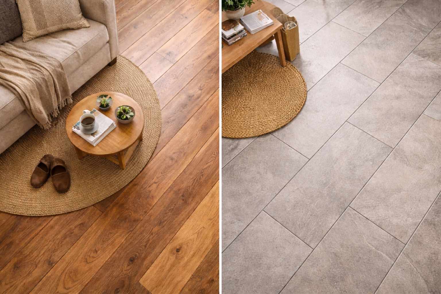 engineered wood flooring - wooden floors vs tiled floors